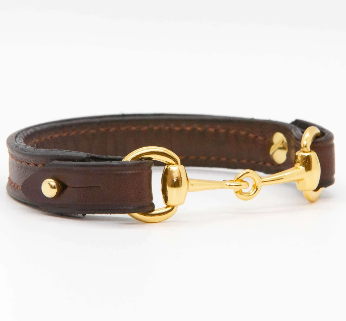 Brass Saddle Horse Bit Bracelets