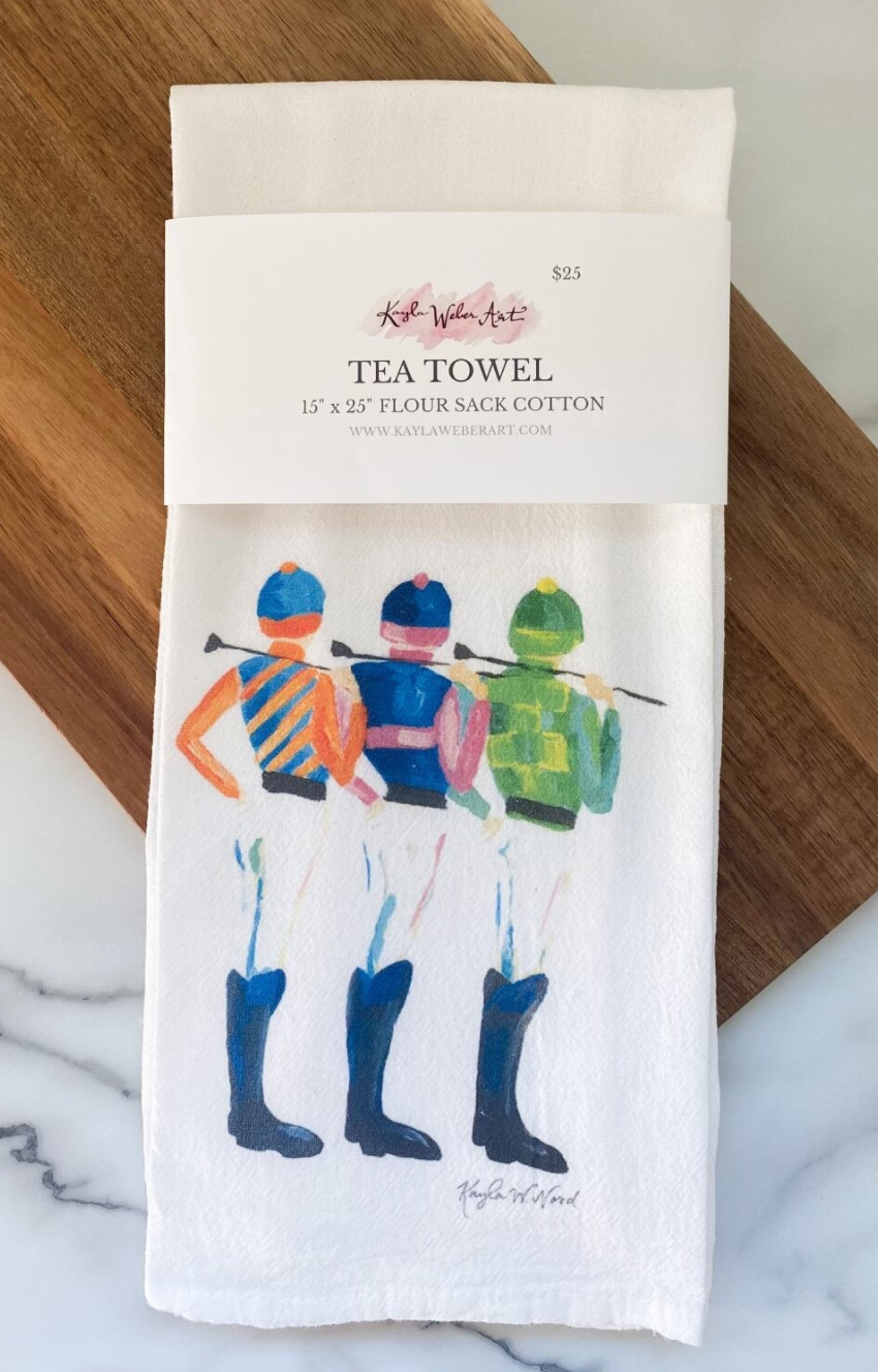 Jockey's Tea Towel