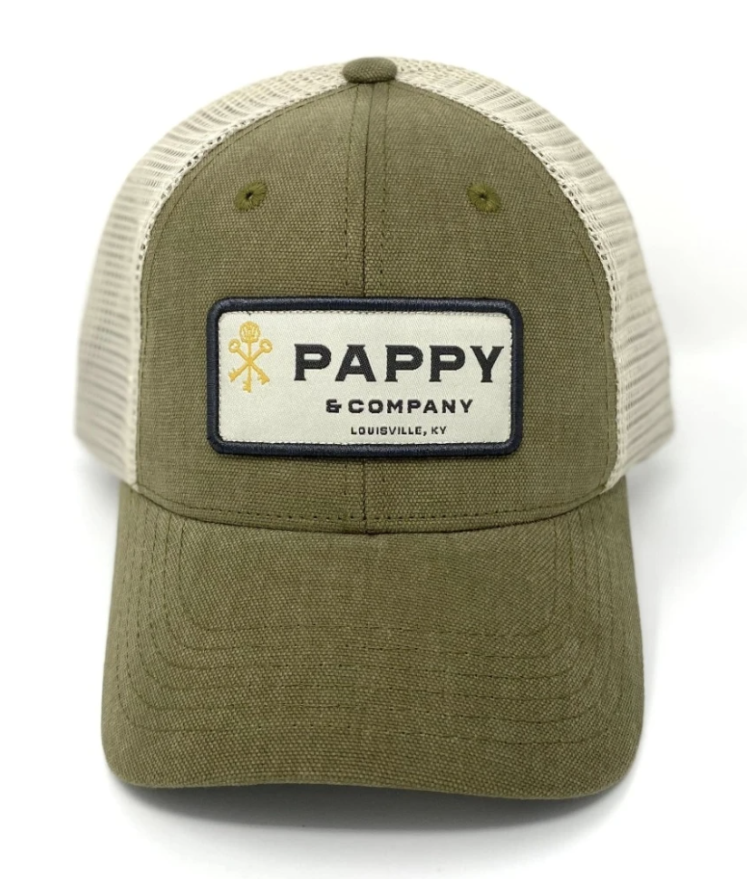 Pappy & Company Trucker Hat in Olive