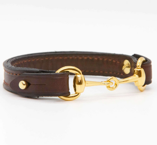 Brass Saddle Horse Bit Bracelets